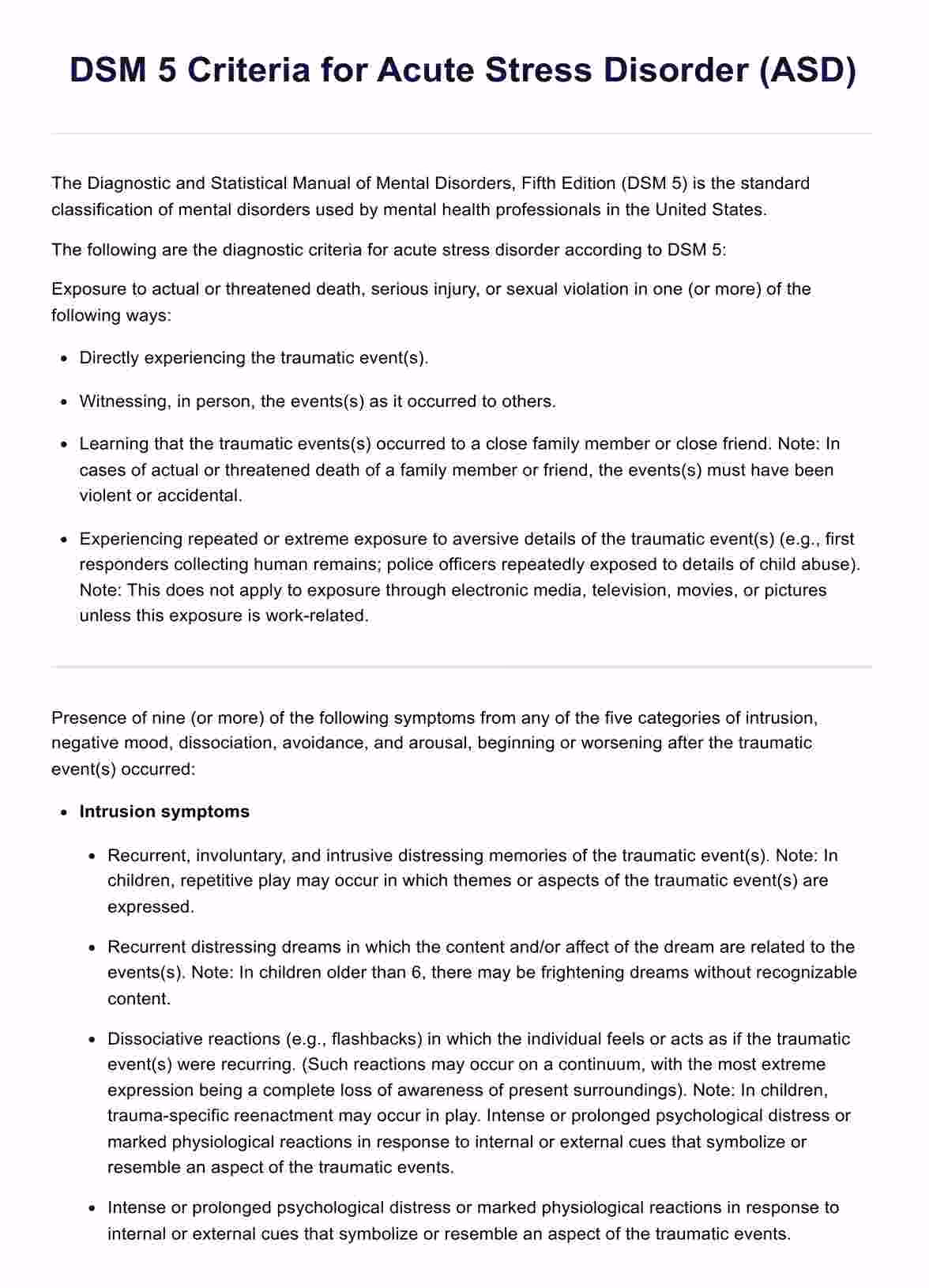 What does DSM 5 mean?