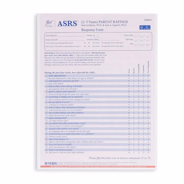 What does ASRS stand for?