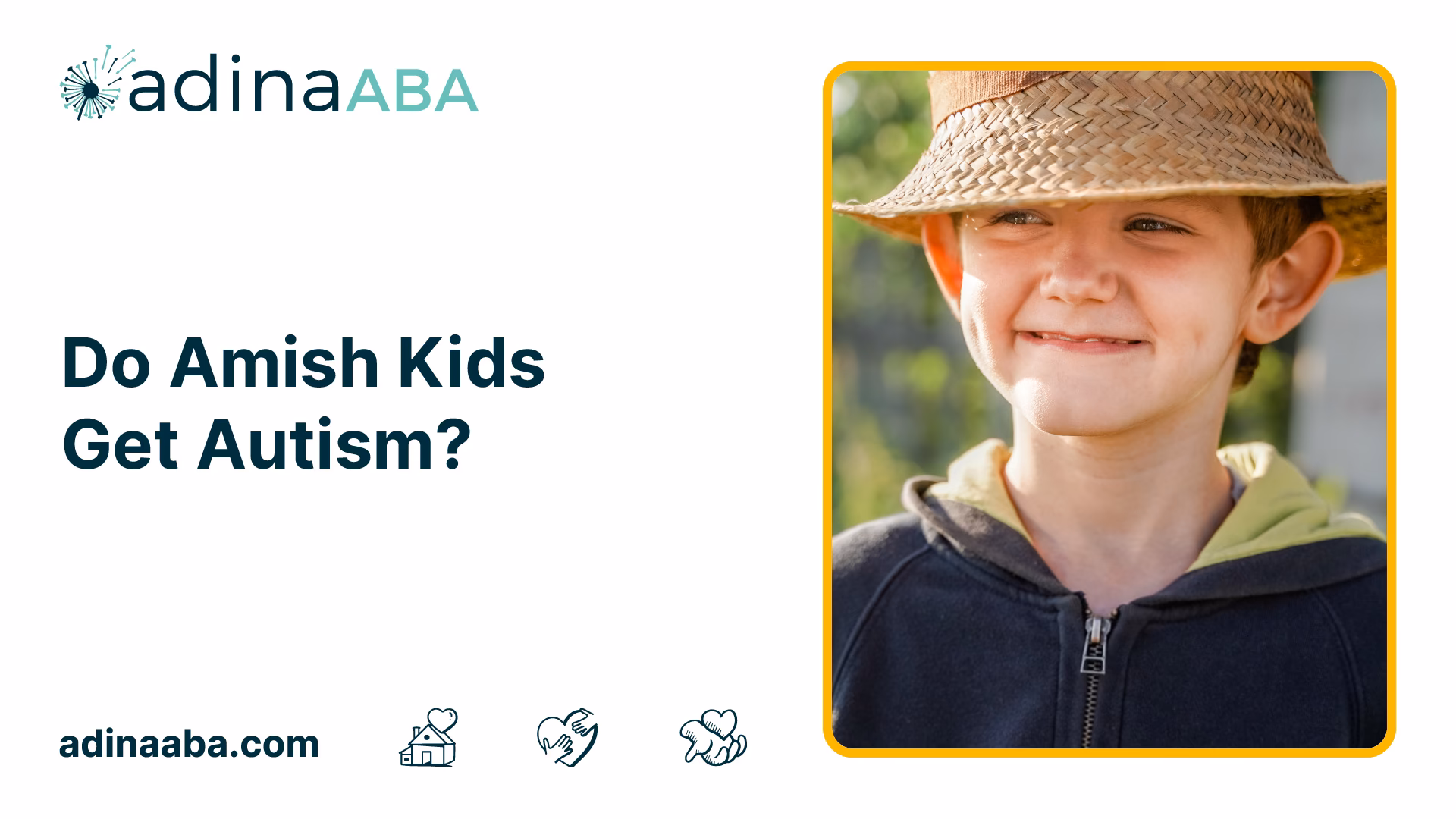 Why do Amish children have lower autism rates?