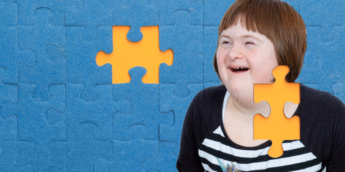 How can advocacy help a person with autism or Down syndrome?