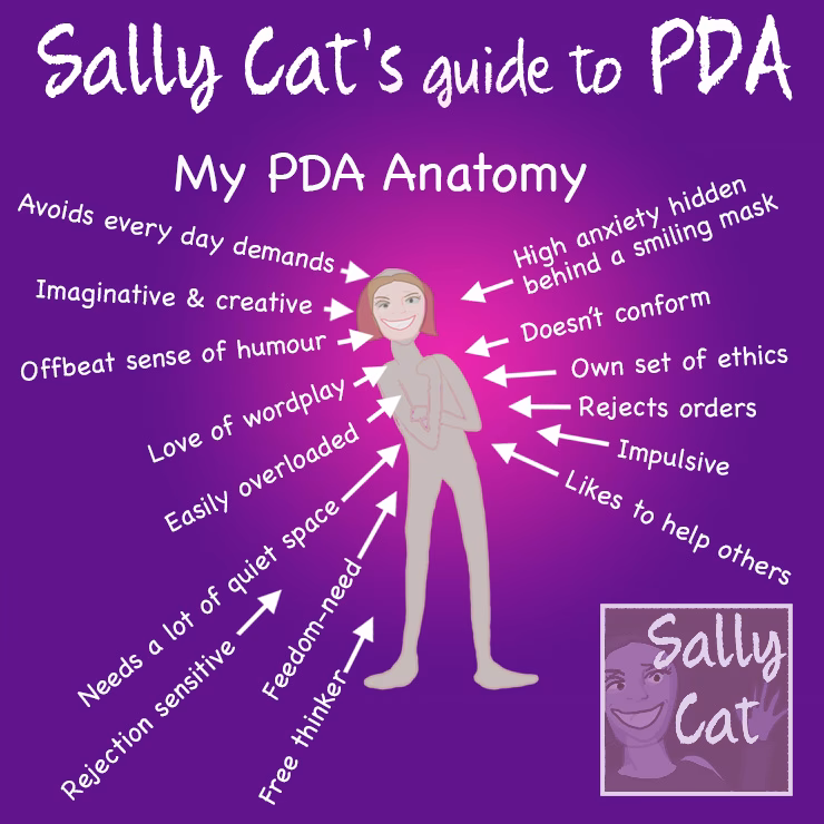 What is the difference between autism and PDA?