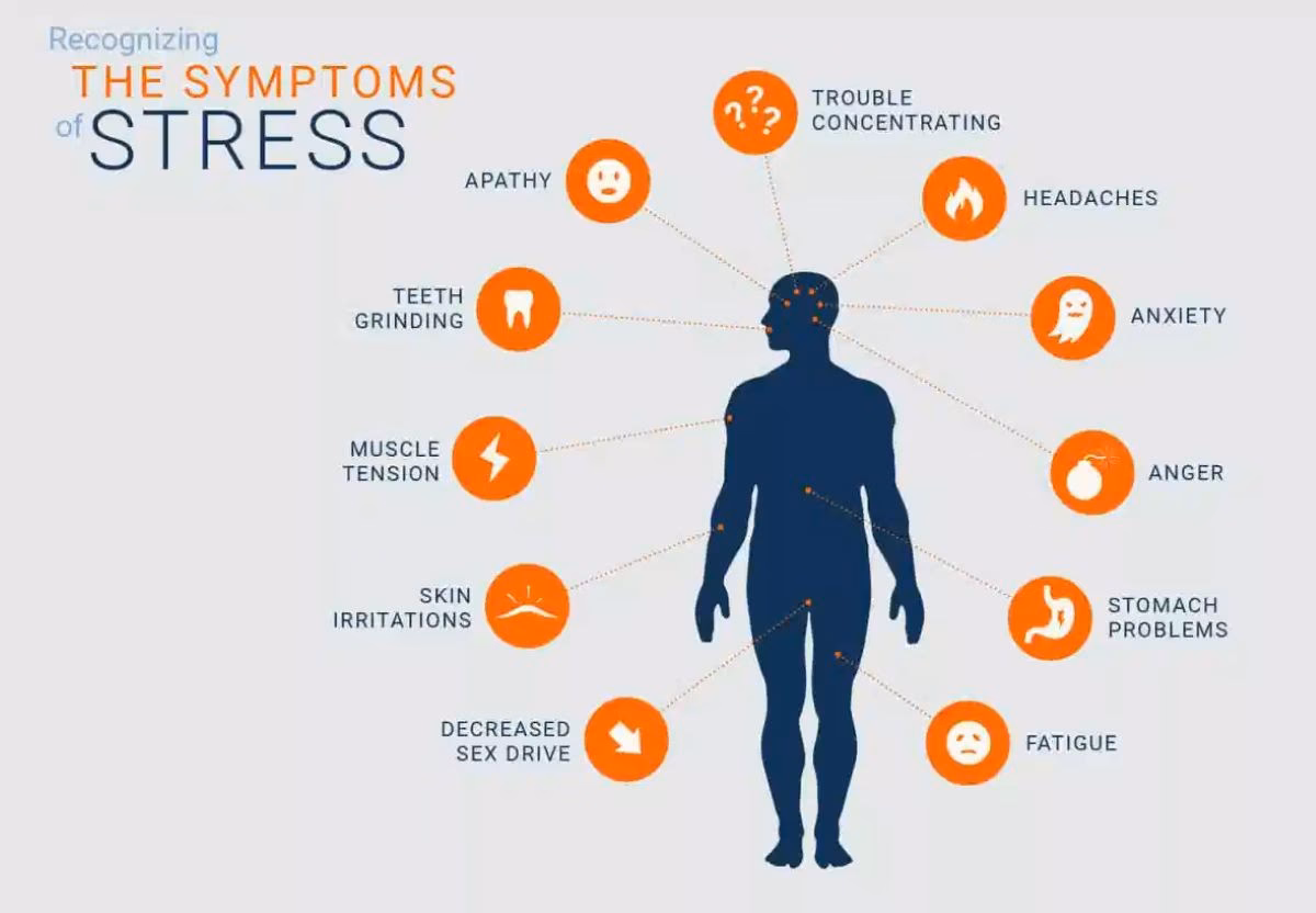 Are stress symptoms affecting your health?