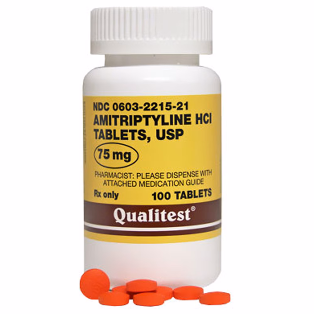 What brand is amitriptyline?