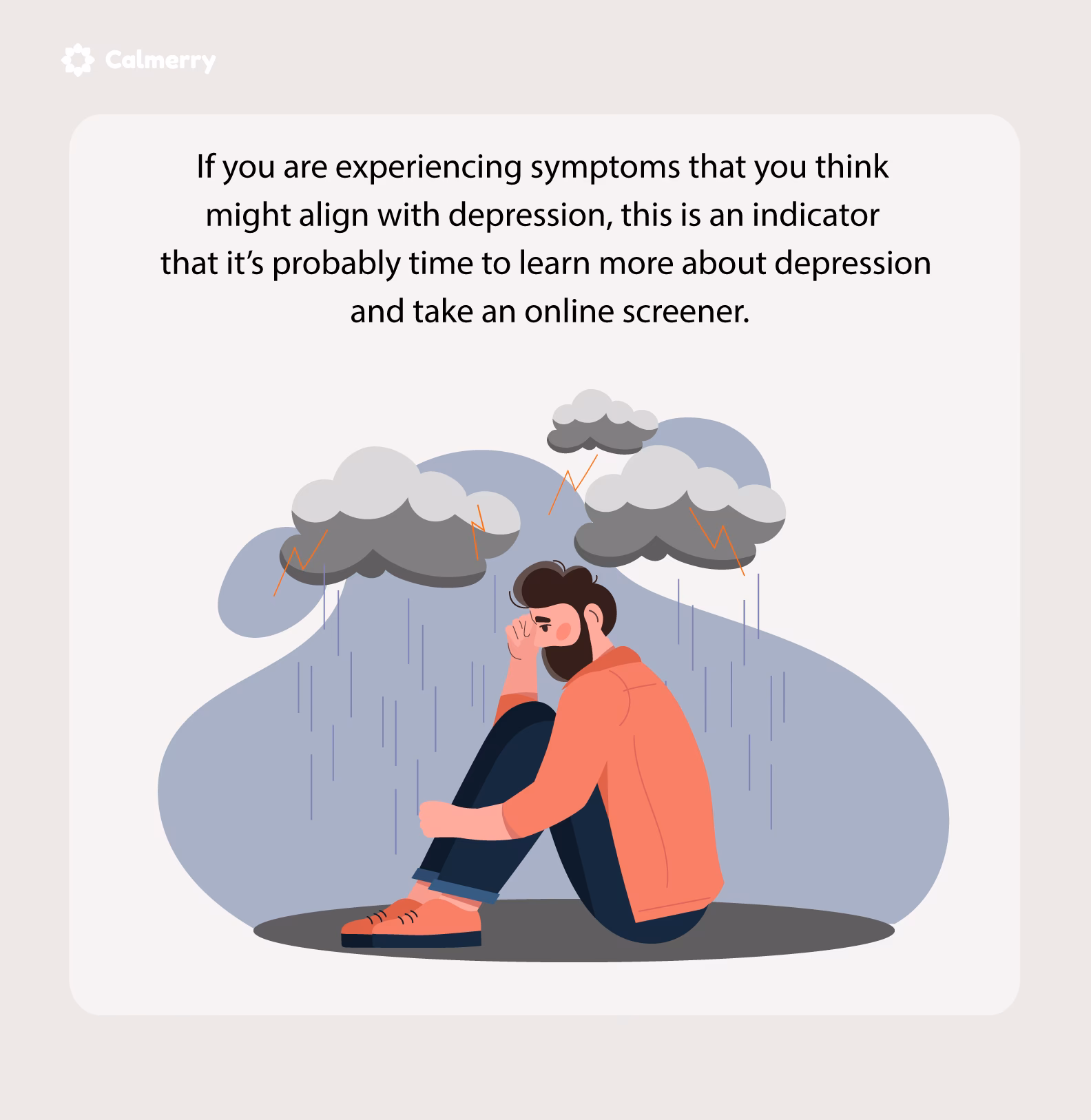 What is an online test for depression?