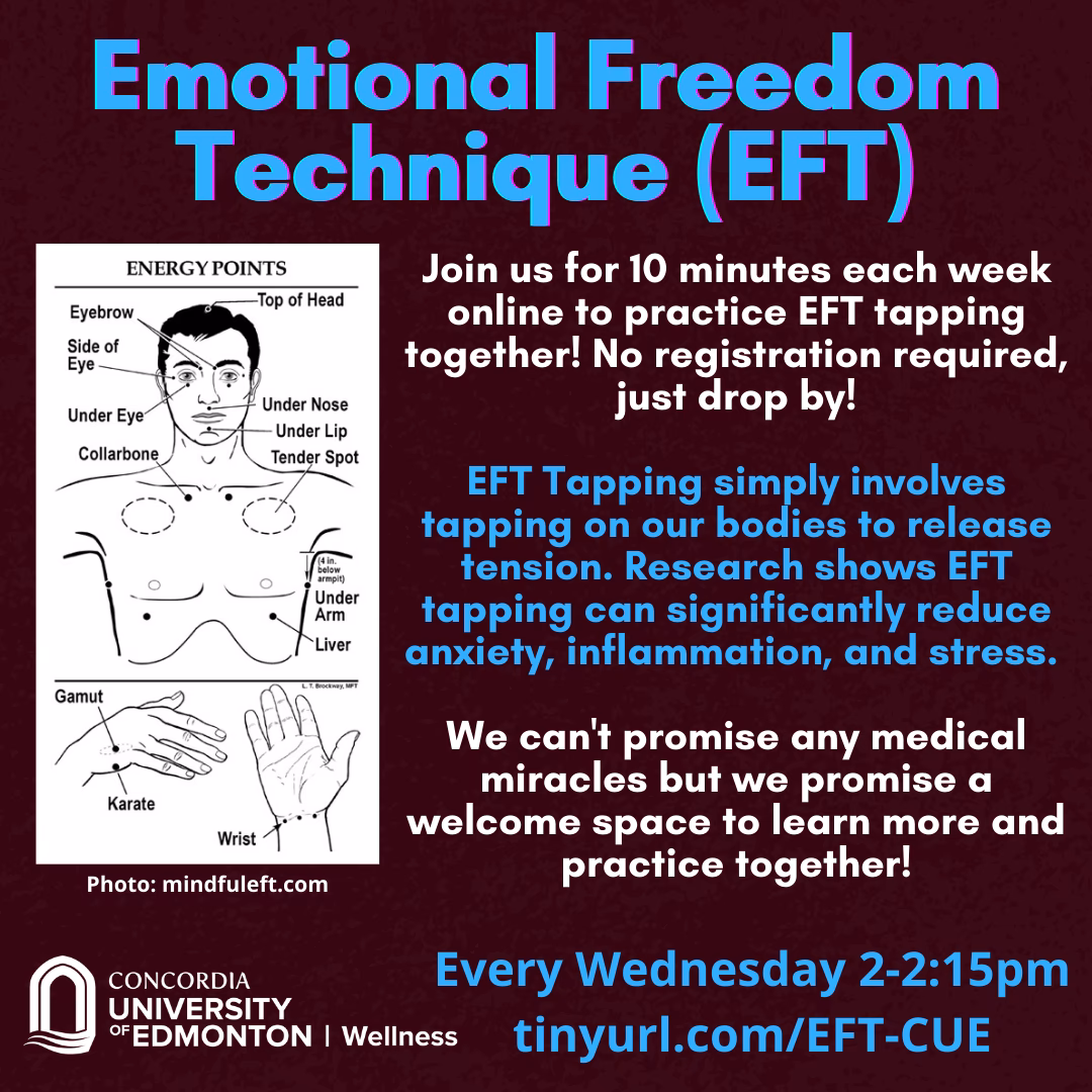 What is self-administered EFT tapping?