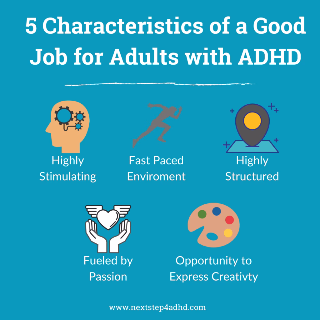 What is a good career for a person with ADHD?