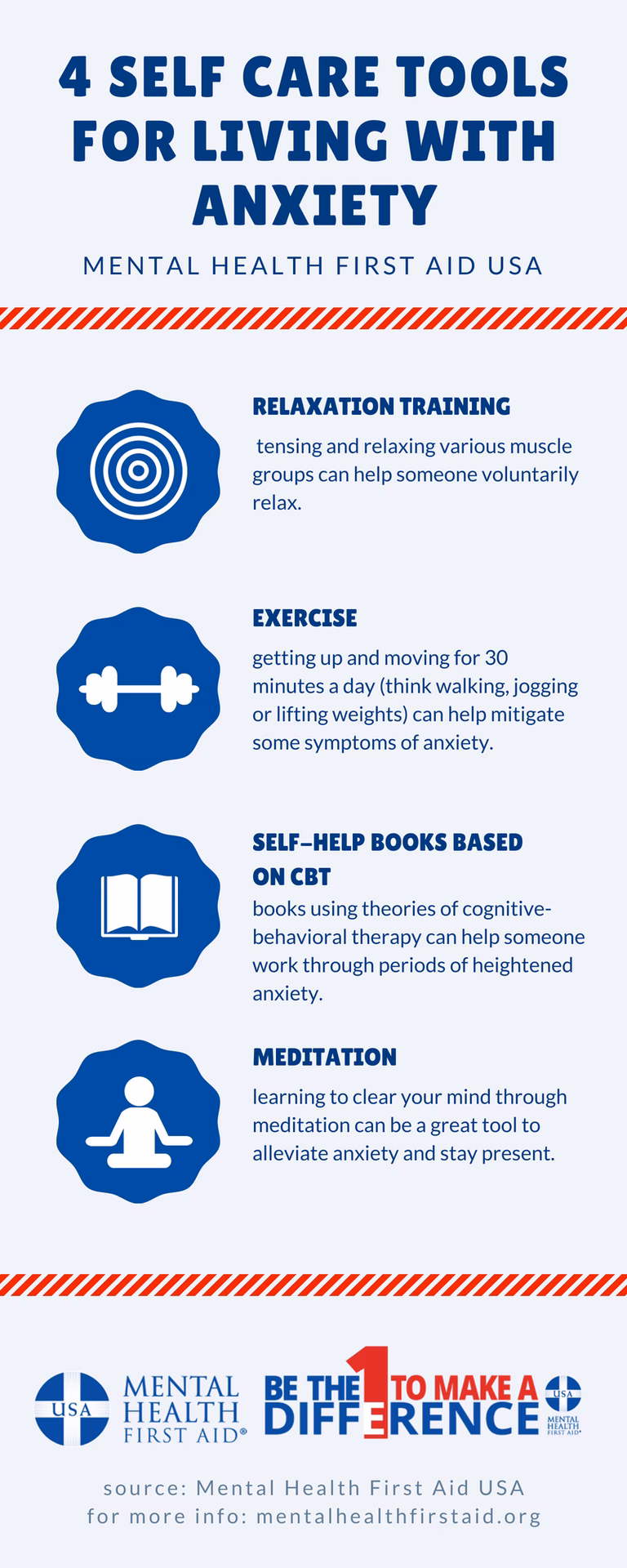 What is the working to overcome anxiety self help pack?