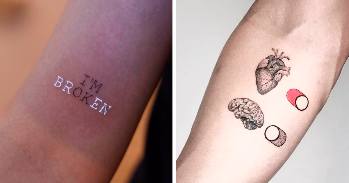 What is a small mental health tattoo?