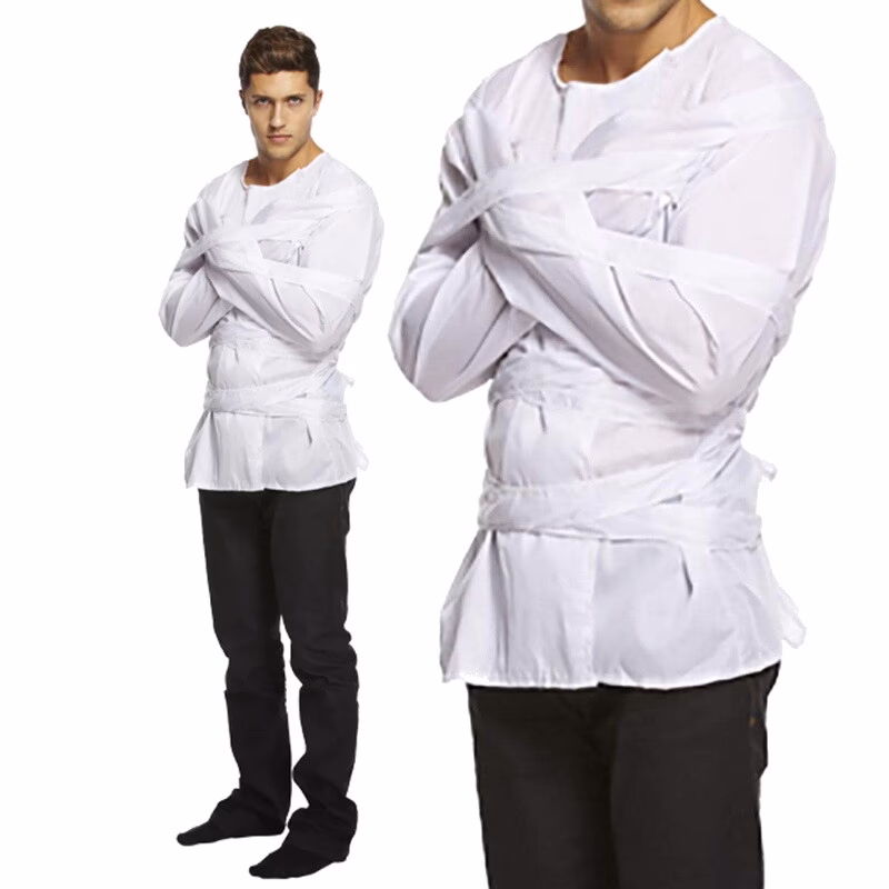 Why do people wear Straight Jackets in psychiatric care?