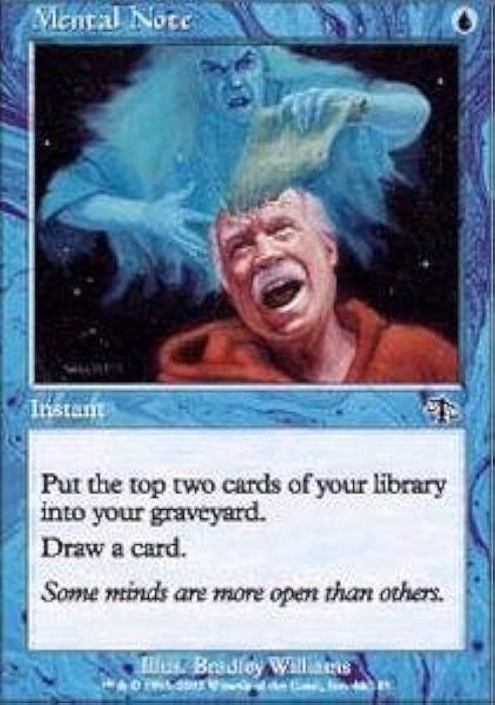What does make a mental note mean?