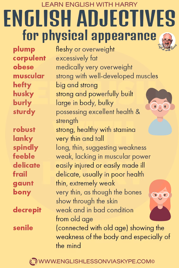 How do I choose the right adjectives to describe a person?