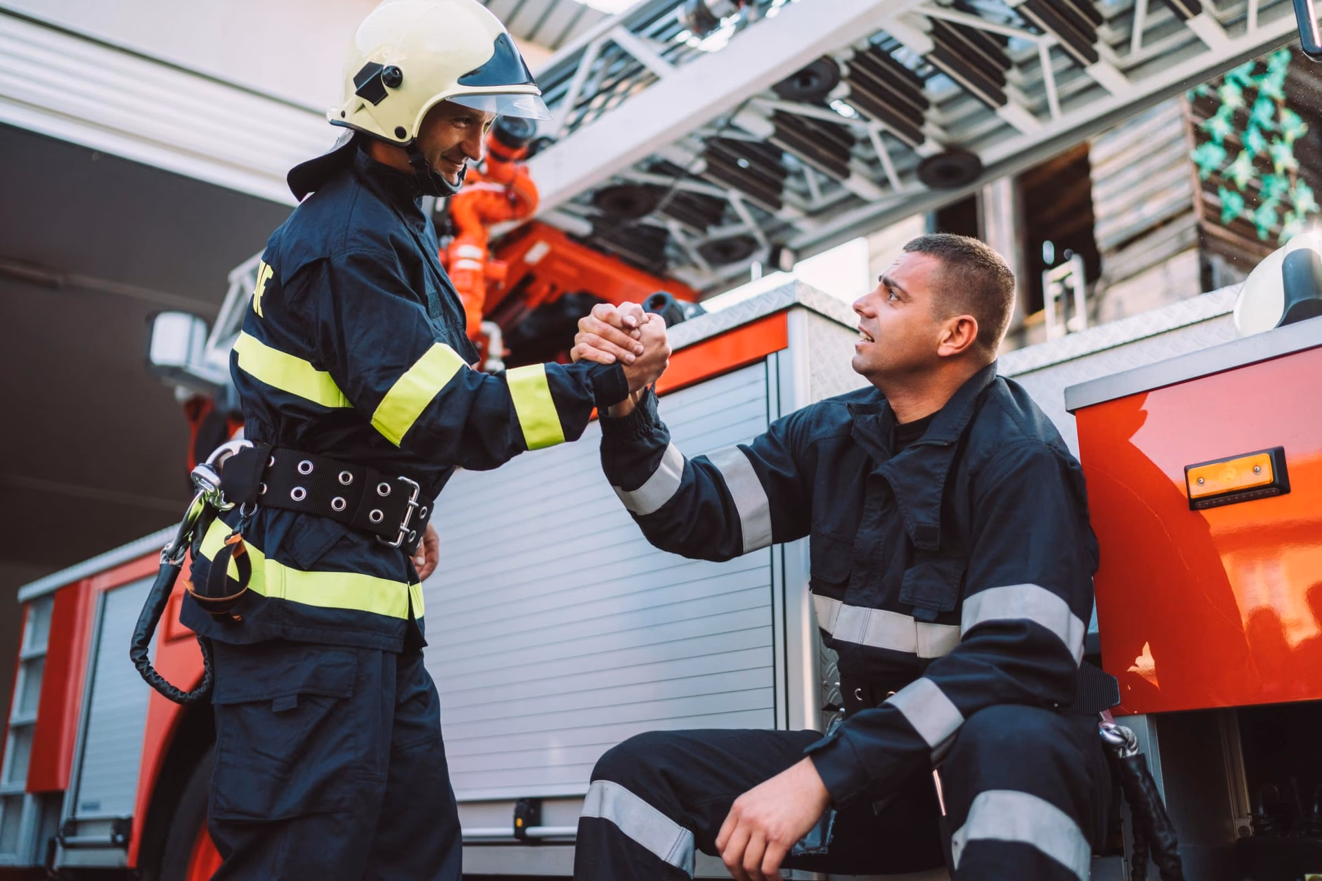 How does PTSD affect a firefighter?