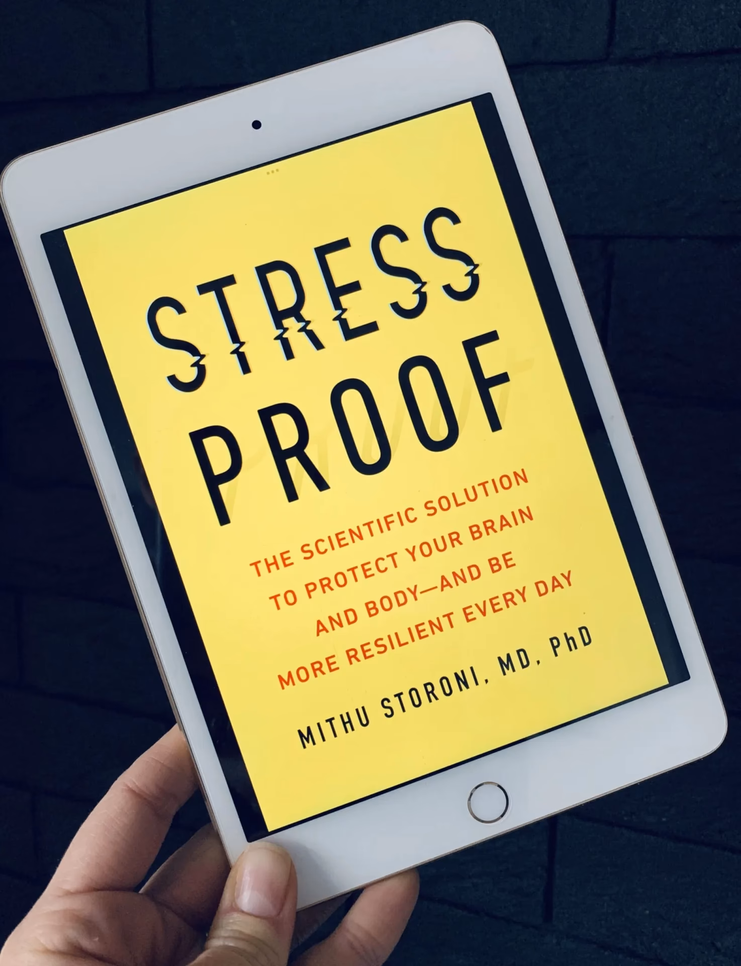 What is stress-proof by Mithu storoni?