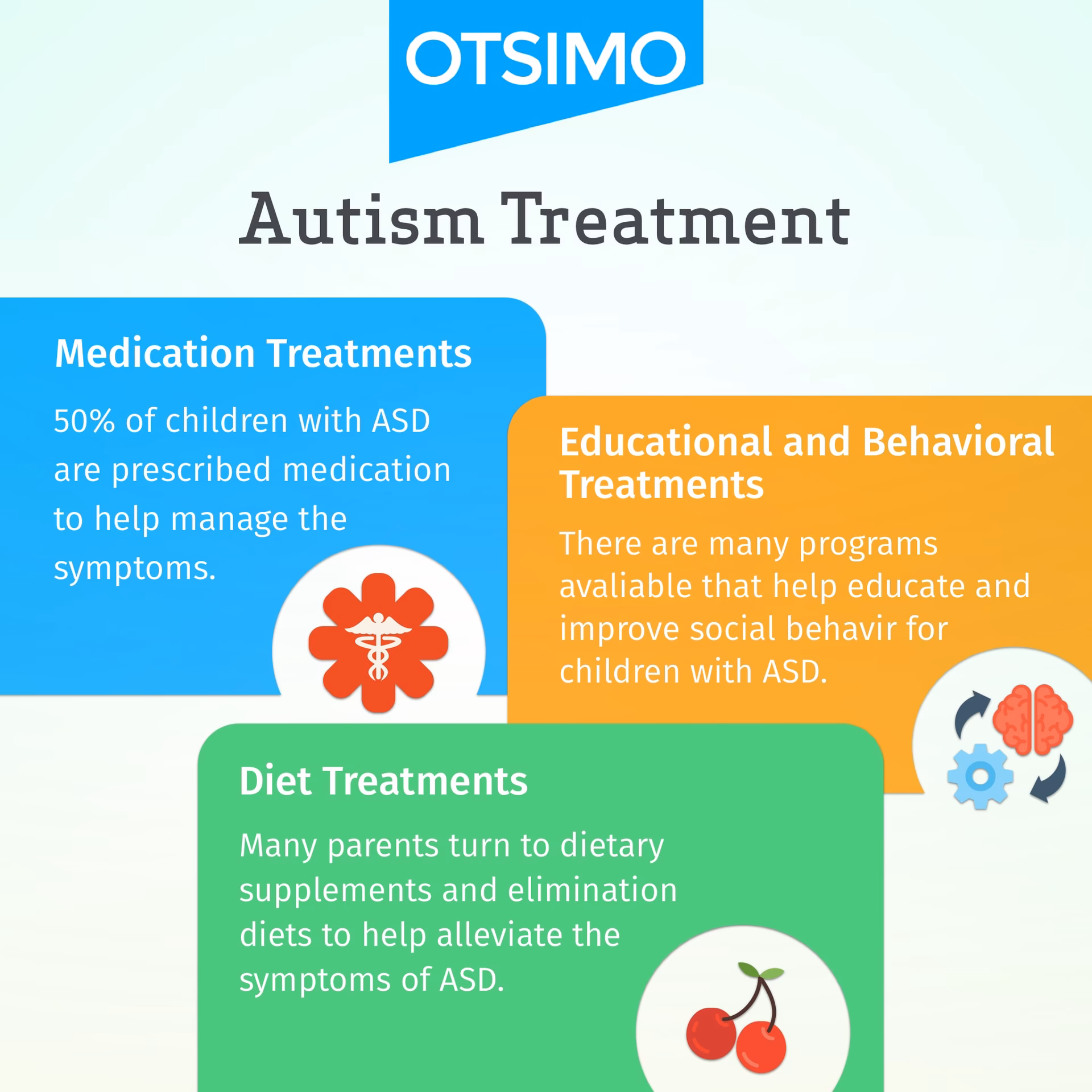 How can children with ASD be treated?
