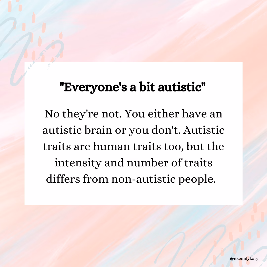 What to say to someone with autism?