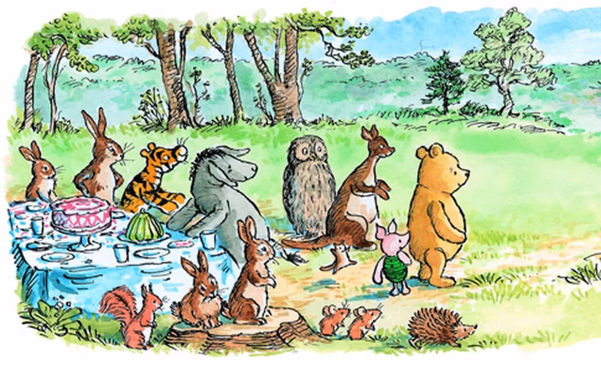 Were 'Winnie-the-Pooh' characters created to represent different mental disorders?