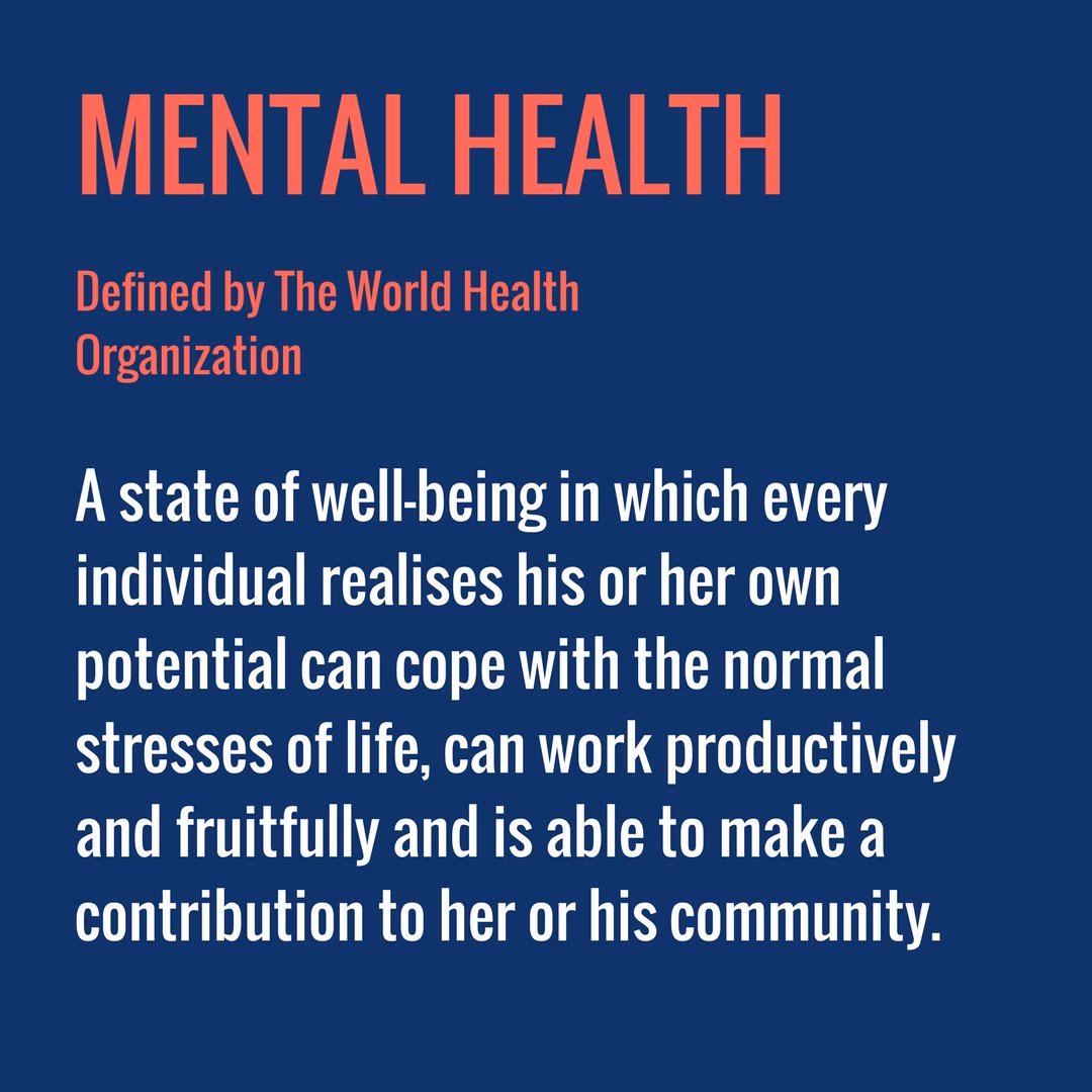 What is the role of who in mental health?